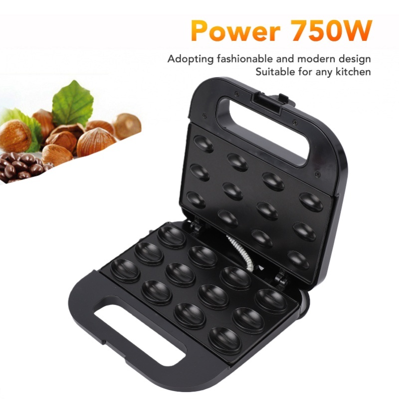 Electric 12 Walnut Cookie Mold - огляд і ціна Mini Waffle Maker Machine