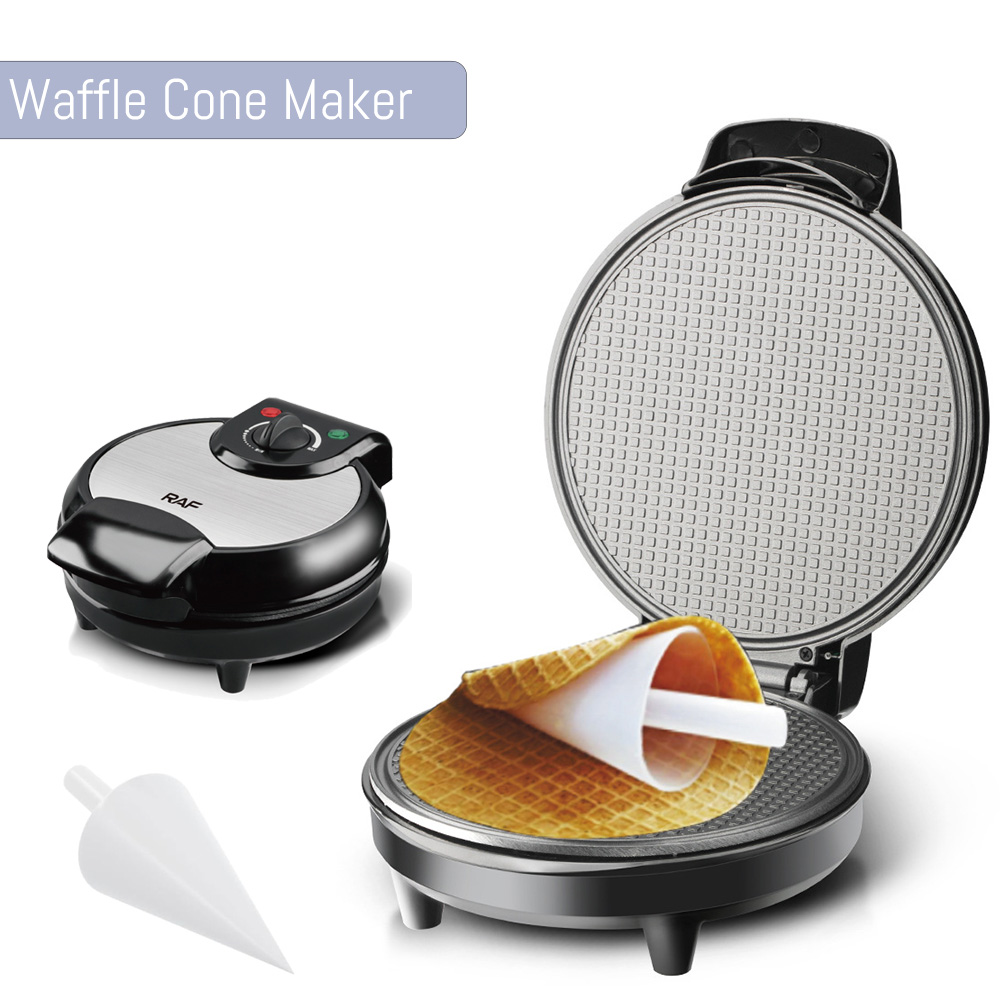 ELectric Waffle Cone Maker Mac - огляд і ціна Mini Waffle Maker Machine