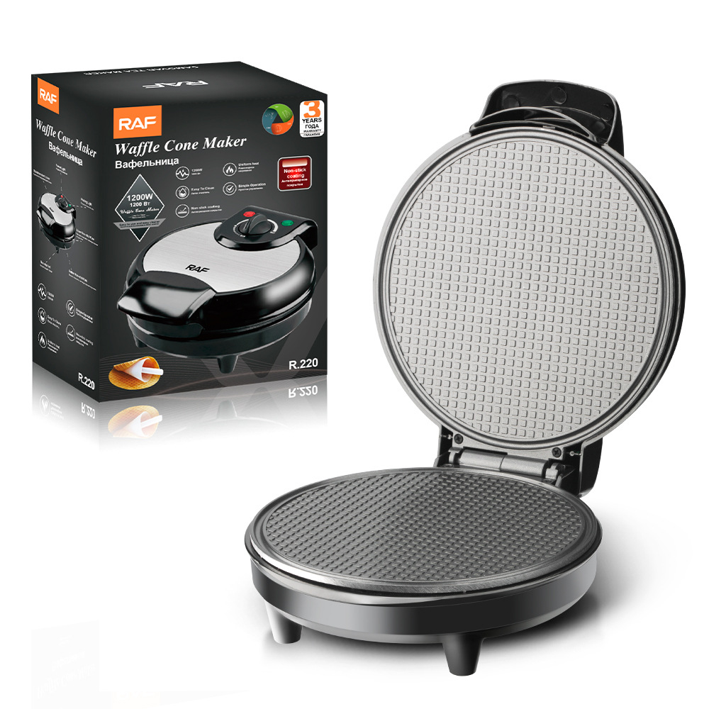 ELectric Waffle Cone Maker Mac - огляд і ціна Mini Waffle Maker Machine