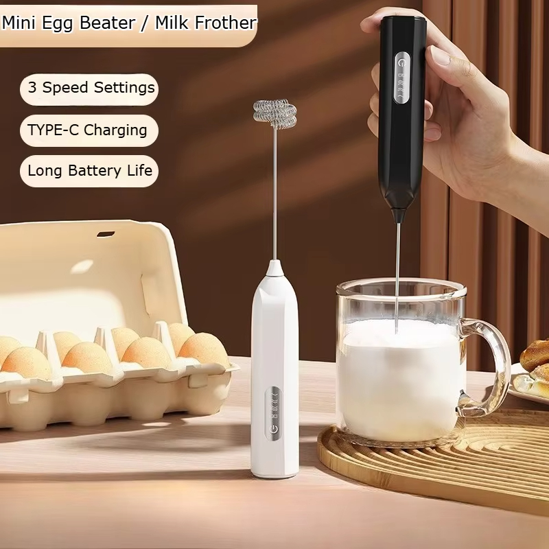 Electric Handheld Milk Frother - огляд і ціна Portable Blender Usb Rechargeable