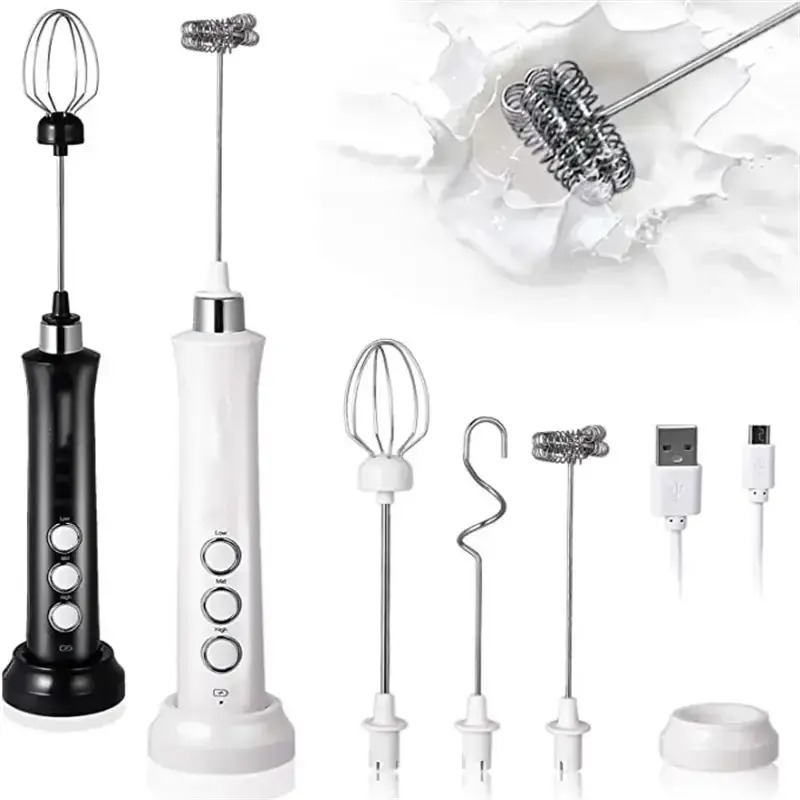 3 In 1 Electric Milk Frother R - огляд і ціна Electric Milk Frother Handheld