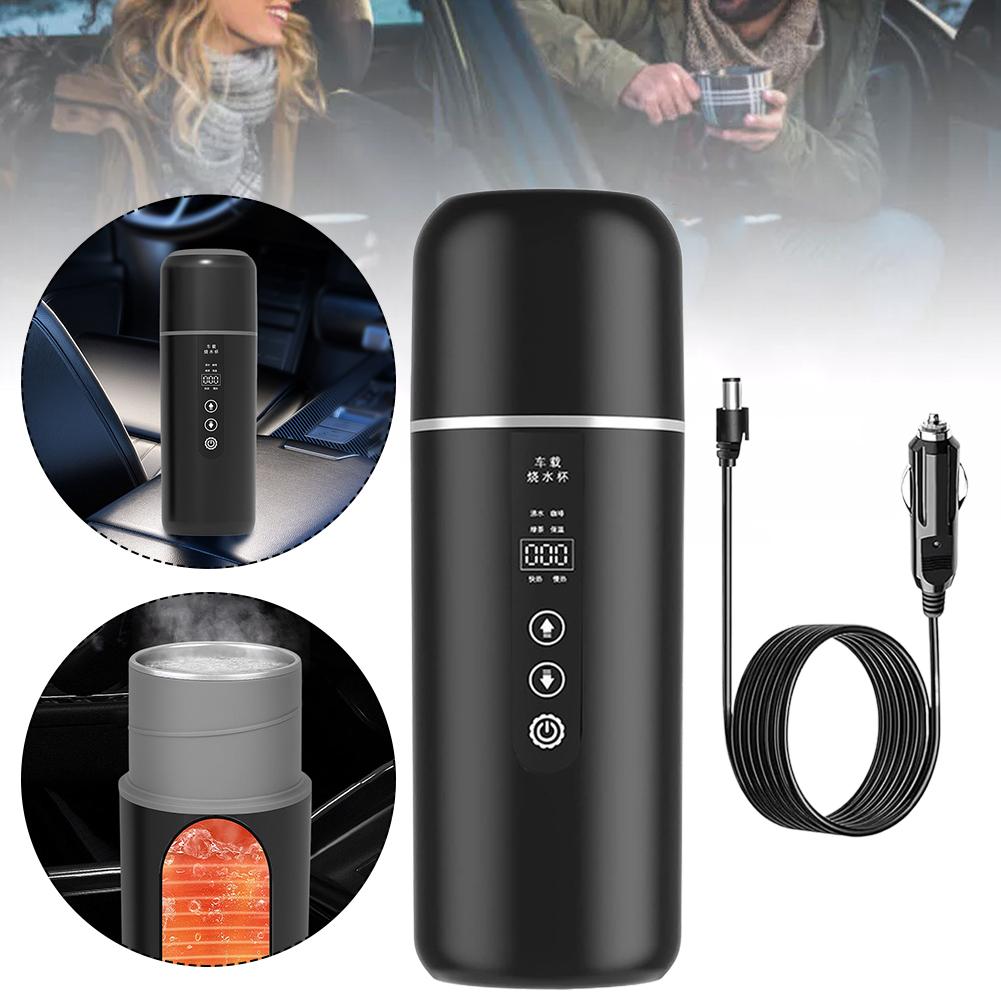 12V 24V Car Heating Cup Electr - огляд і ціна Electric Kettle Temperature Control