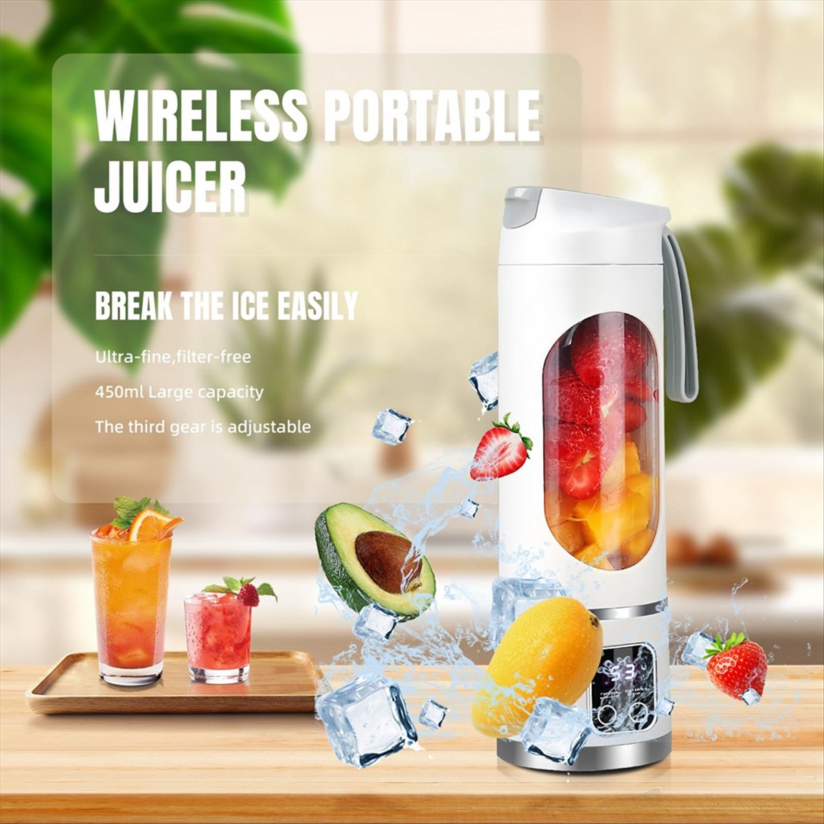A20M USB Rechargeable Portable - огляд і ціна Portable Blender Usb Rechargeable