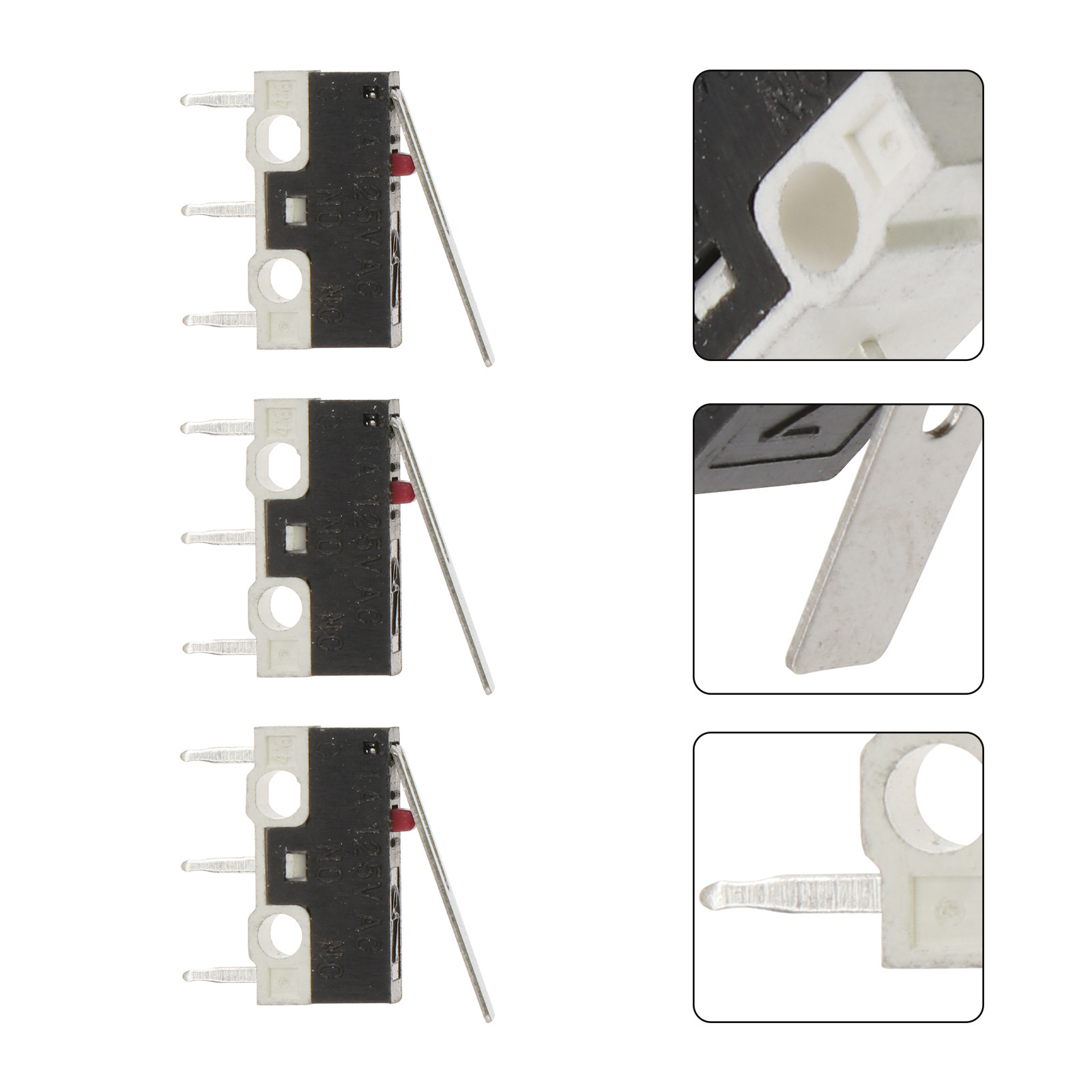 5Pcs Micro Limit Switch 3 Long - огляд і ціна Home Appliances